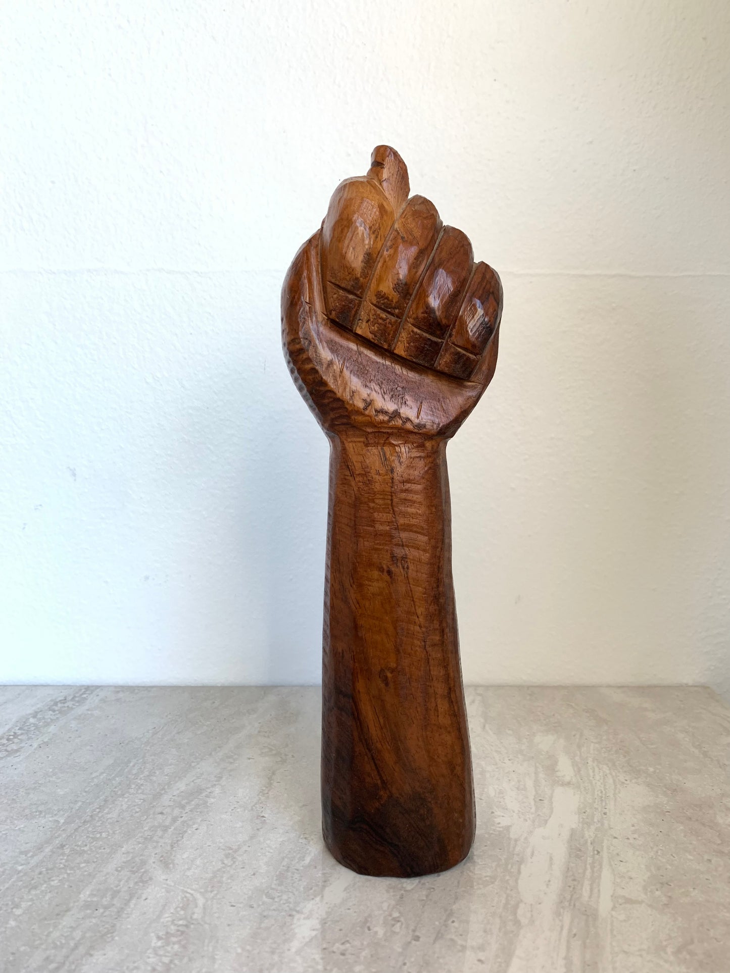 Jac-Arte Jacaranda Hand Sculpture Made in Brasil S. Paulo