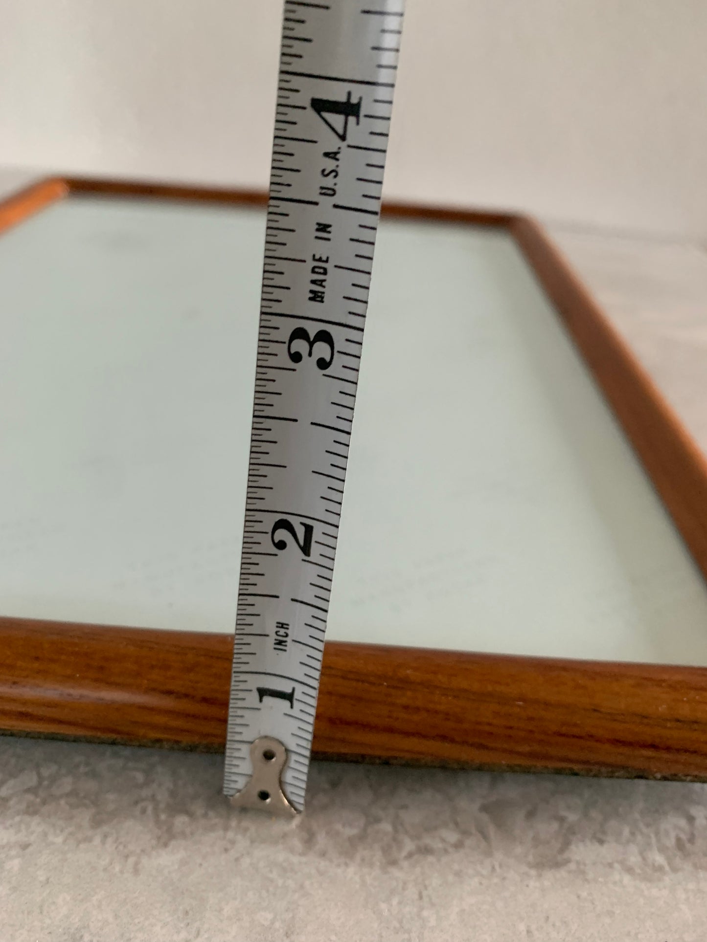 Vintage Mid-Century Modern Teak Wood Picture Frame