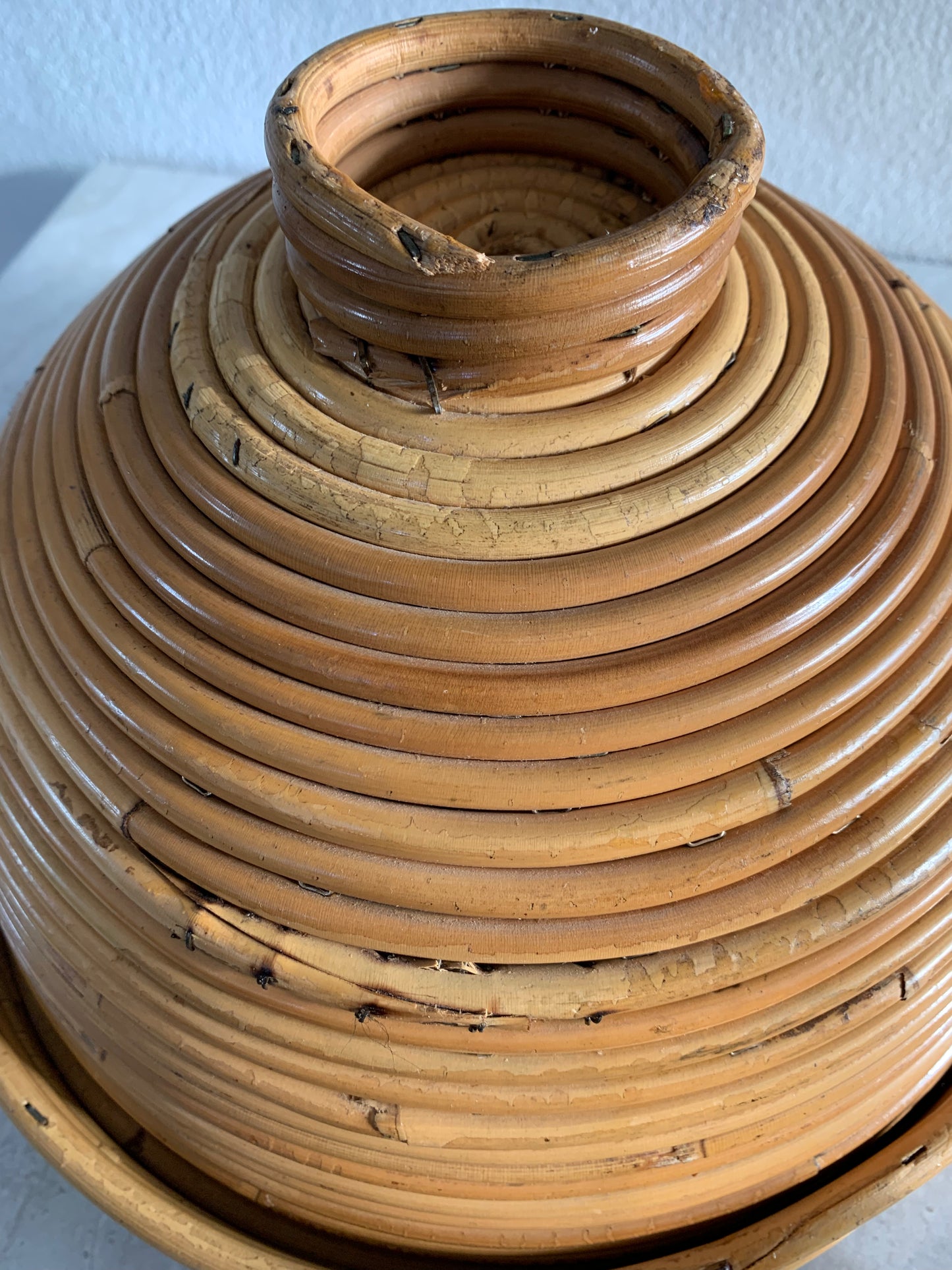 Gabriella Crespi Style Pencil Reed Tray With Lid