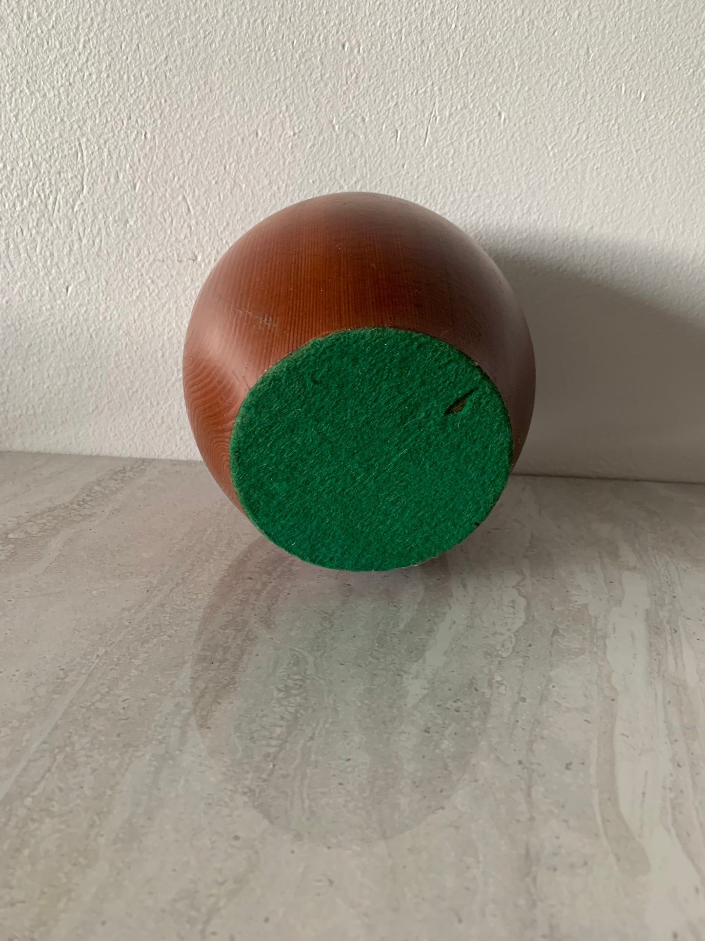 Vintage Hand Turned Wood Bowl
