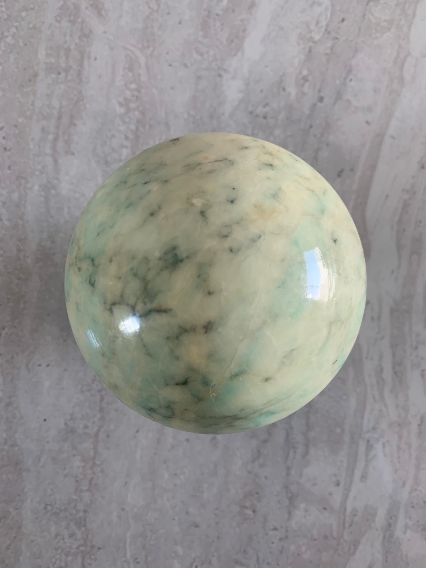 Italian Alabaster Marble Mushroom Paperweight Objet D’art