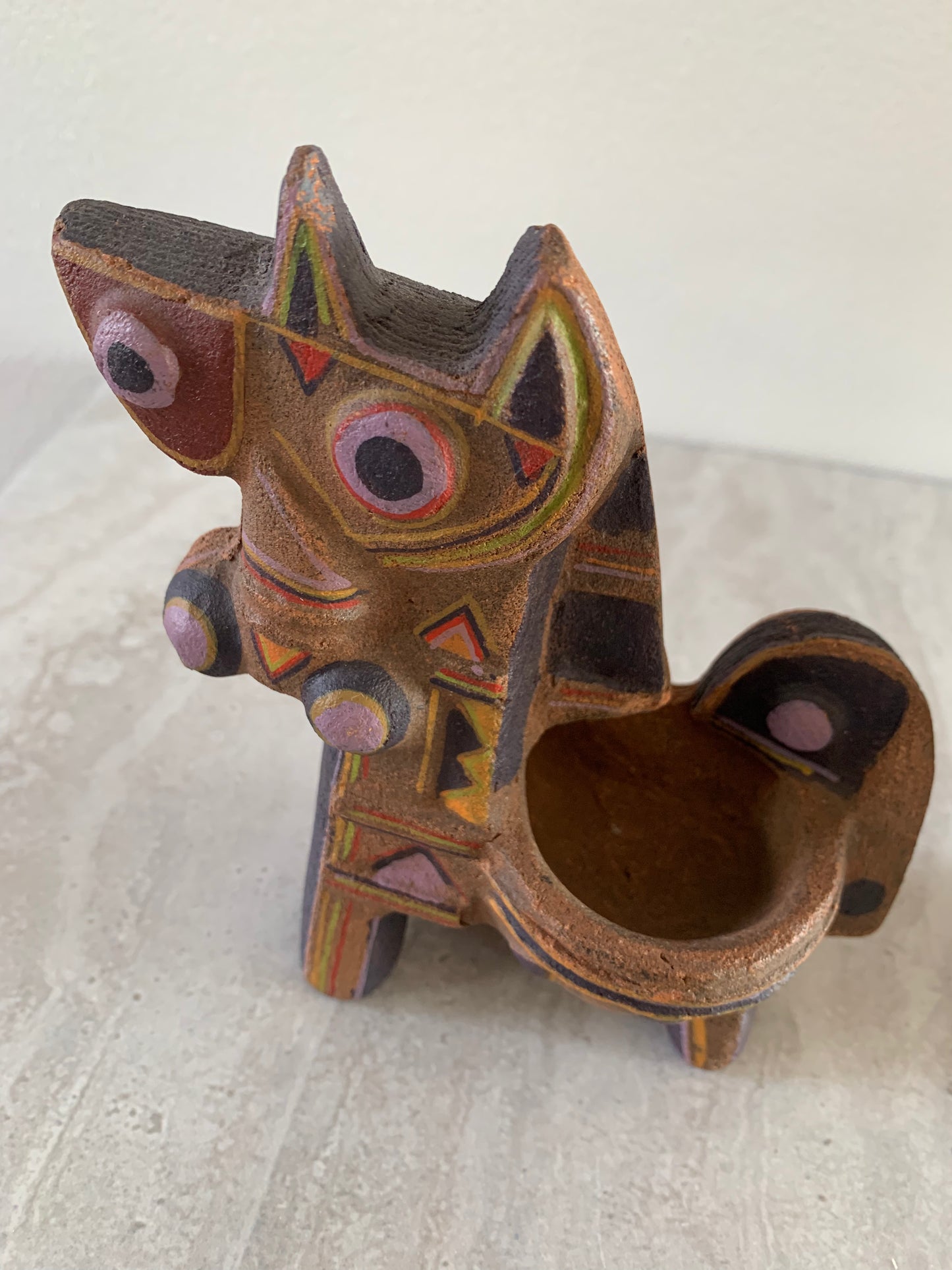 Vintage Ceramic Abstract Animal Figures
