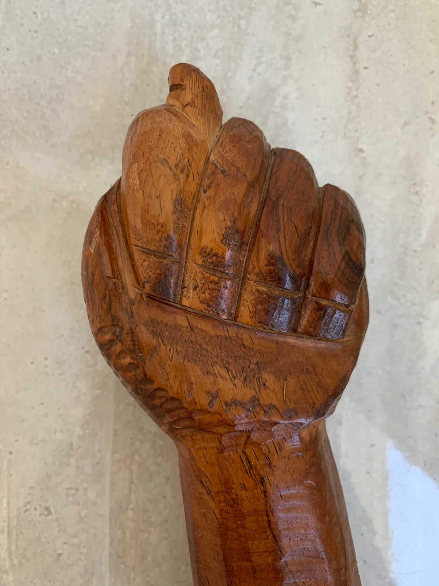 Jac-Arte Jacaranda Hand Sculpture Made in Brasil S. Paulo