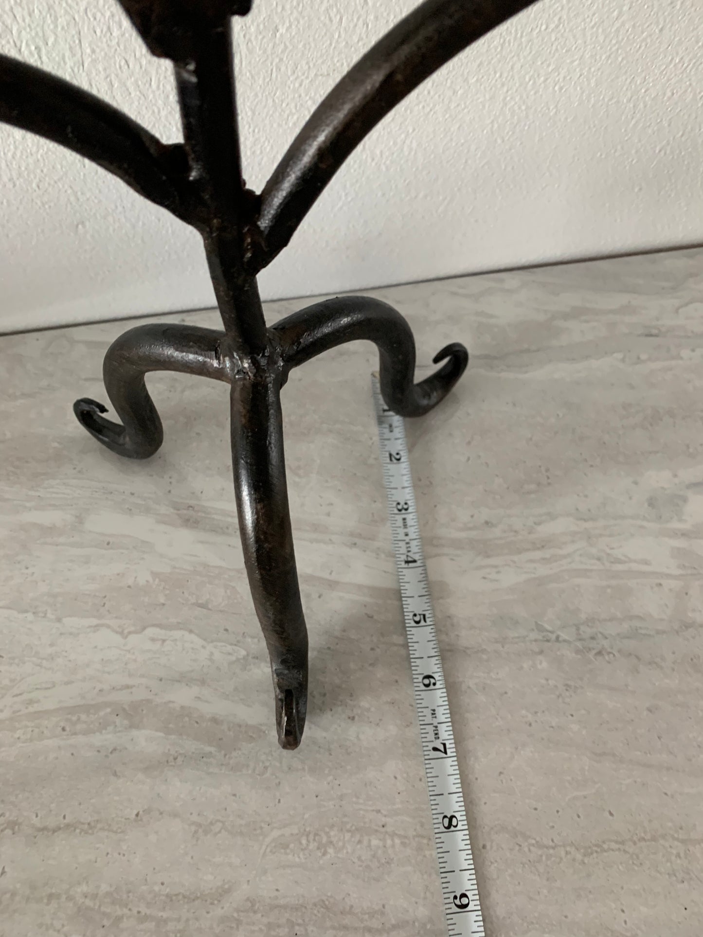 Rustic Mexican 5-Candle Candelabra