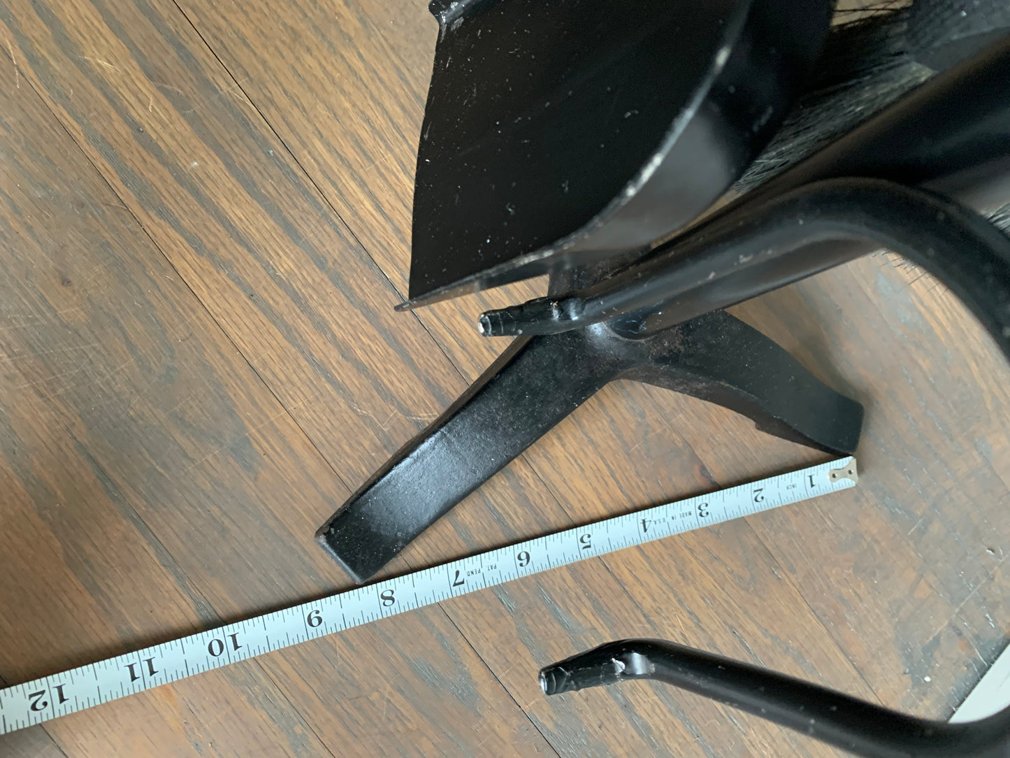 Mid-Century Modern Turned Wood Fireplace Tools