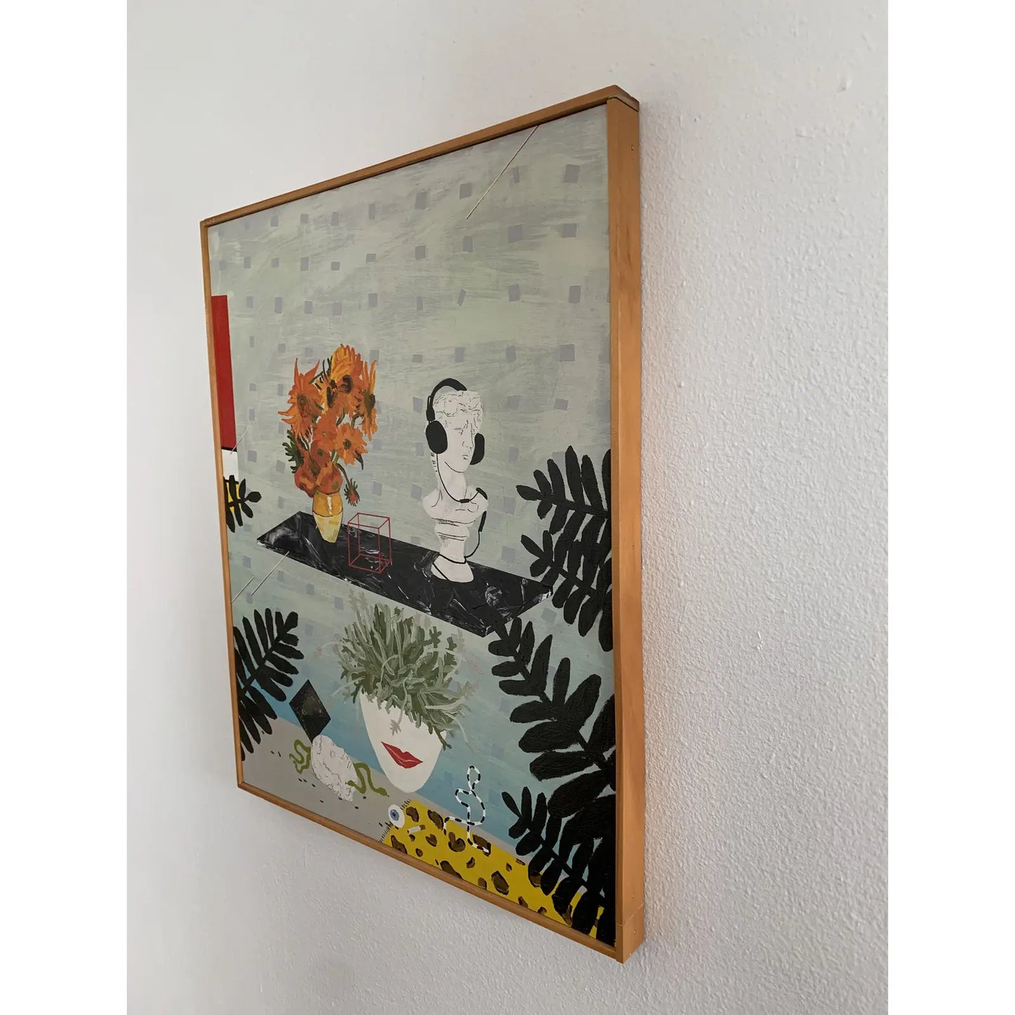 Christie Yuri Noh Empirical Resolution Attempt No. 123 Acrylic on Wood 2015