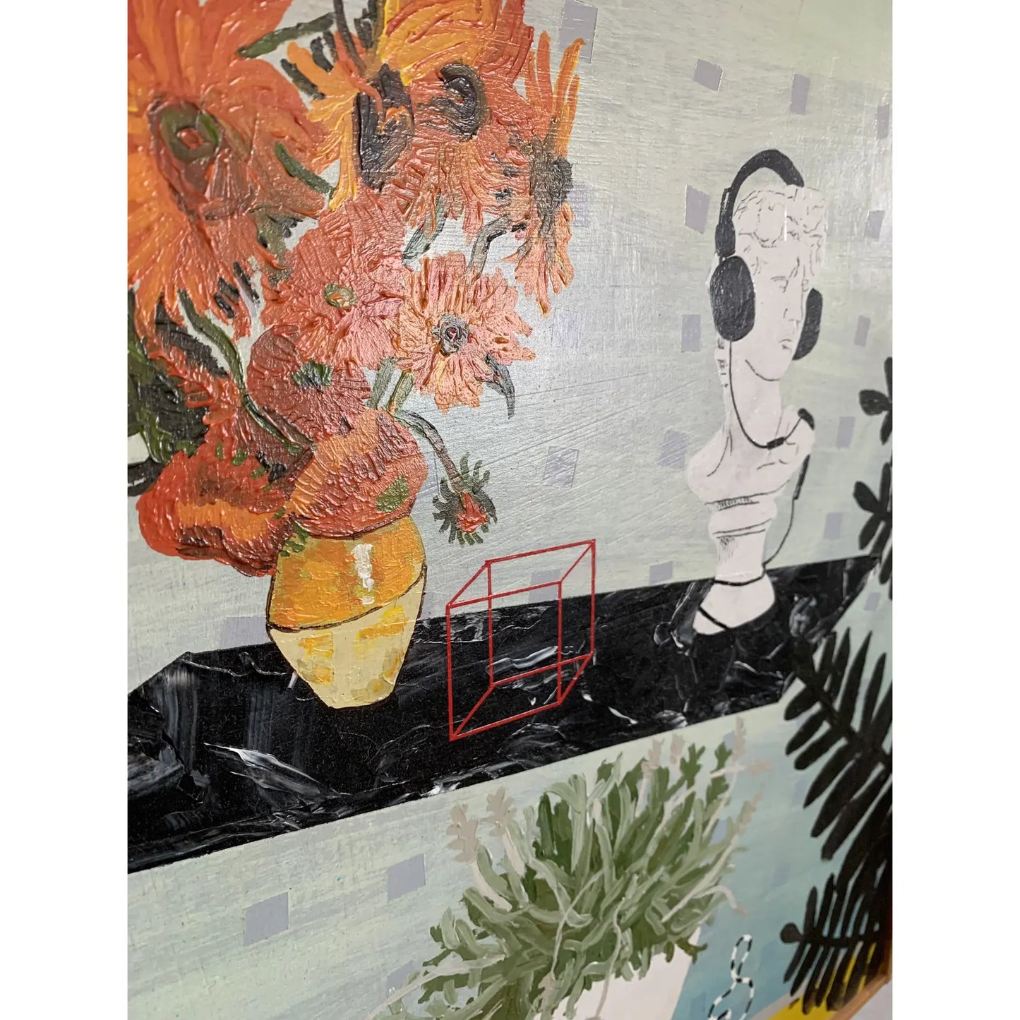 Christie Yuri Noh Empirical Resolution Attempt No. 123 Acrylic on Wood 2015