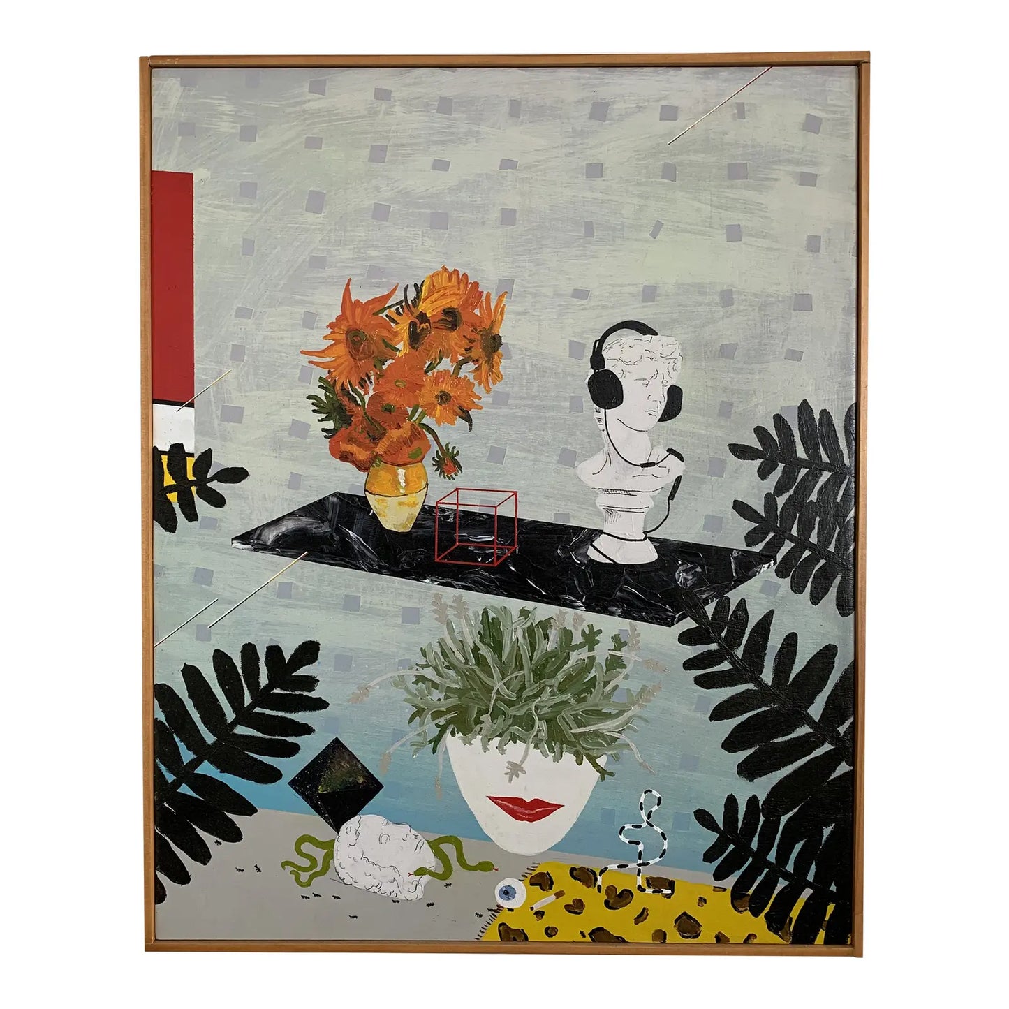 Christie Yuri Noh Empirical Resolution Attempt No. 123 Acrylic on Wood 2015