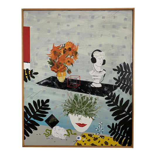 Christie Yuri Noh Empirical Resolution Attempt No. 123 Acrylic on Wood 2015