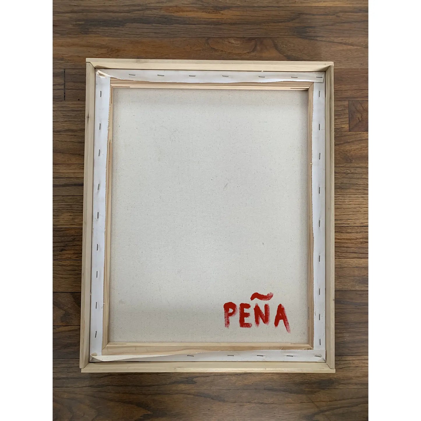 Contemporary Abstract Expressionist Acrylic Painting, Framed