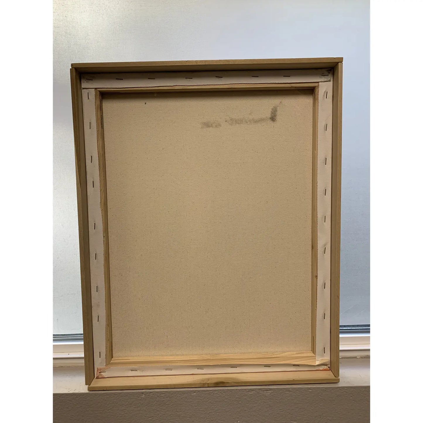 Contemporary Abstract Expressionist Acrylic Painting on Canvas, Framed