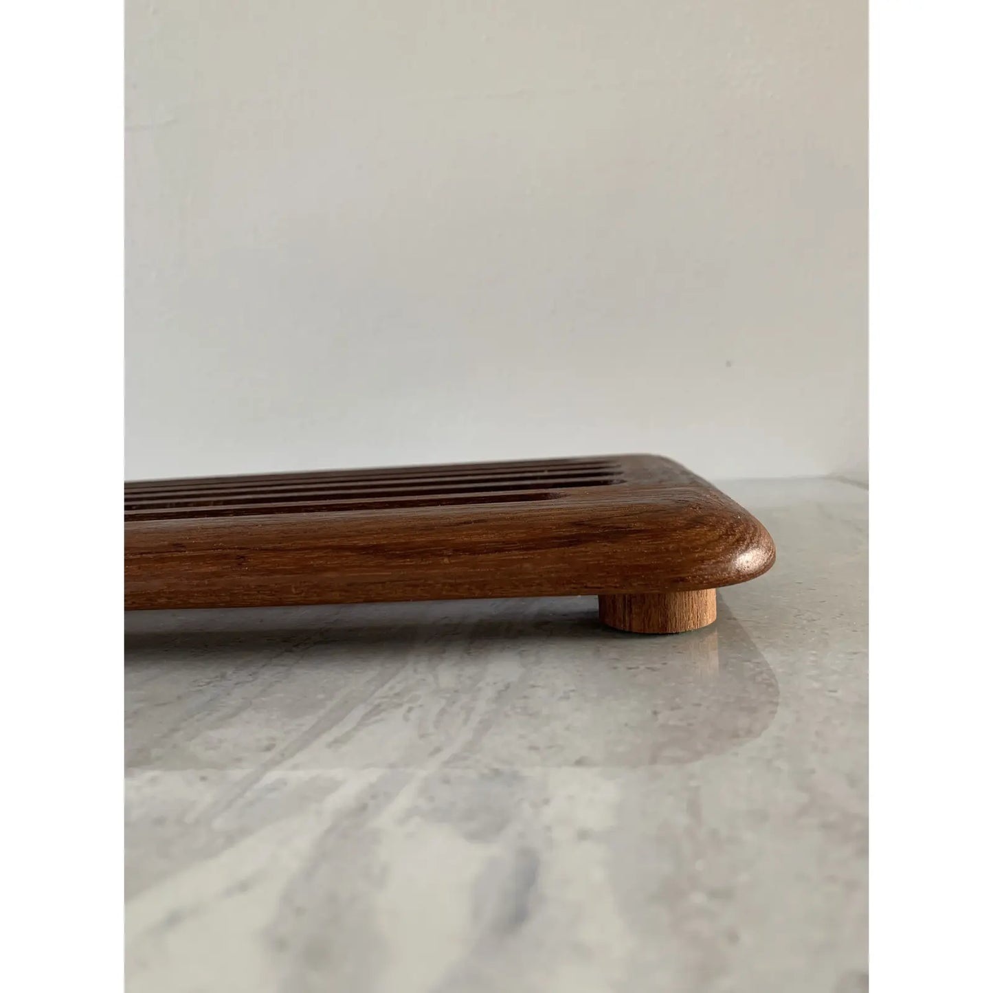Danish Modern Style Teak Wood Trivet