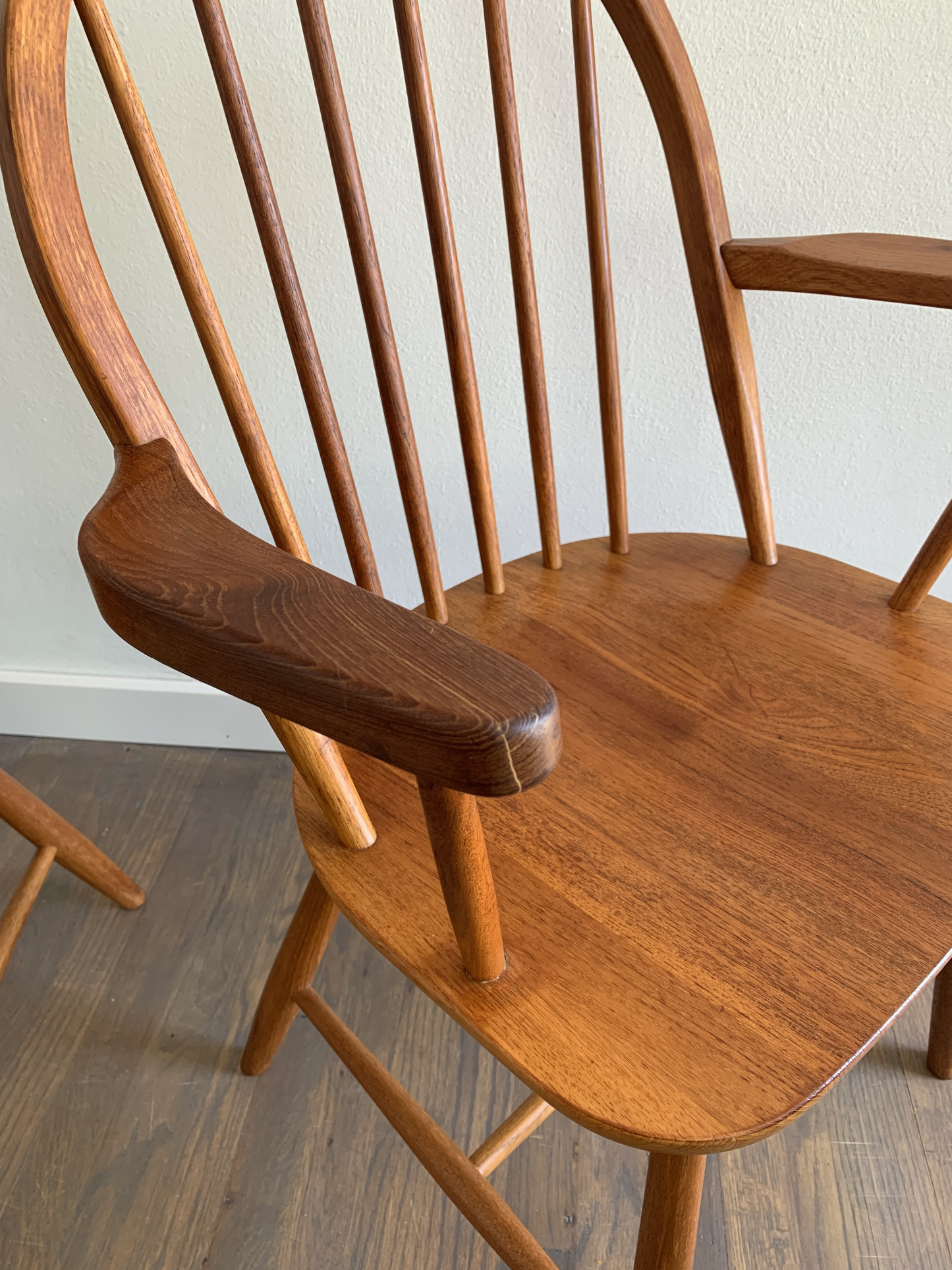 Erik Ole Jorgensen Danish Teak Dining Chairs for Tarm Stole Mobelfabrik