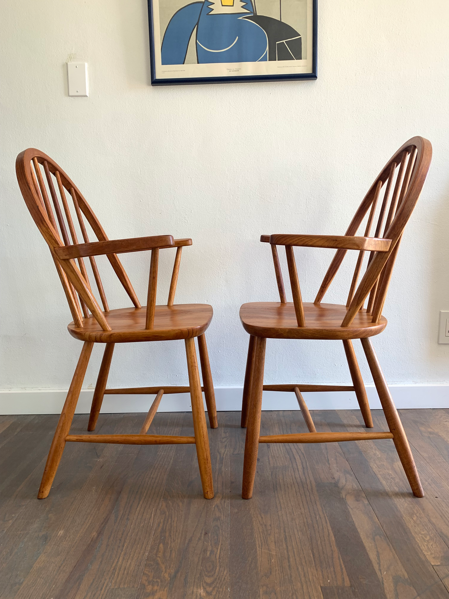 Erik Ole Jorgensen Danish Teak Dining Chairs for Tarm Stole Mobelfabrik