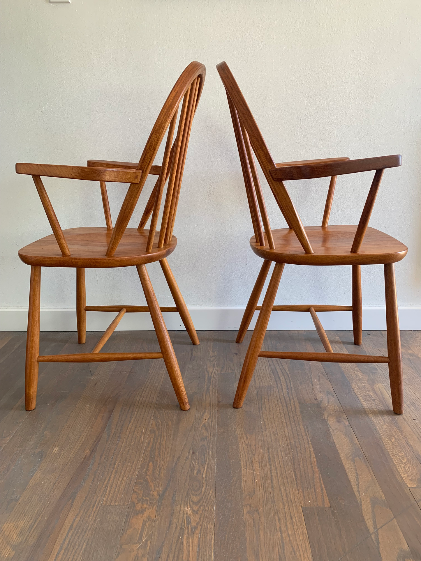 Erik Ole Jorgensen Danish Teak Dining Chairs for Tarm Stole Mobelfabrik