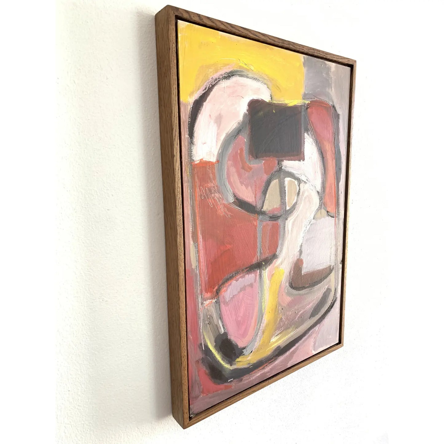 Framed Contemporary Original Modern Abstract Acrylic Painting