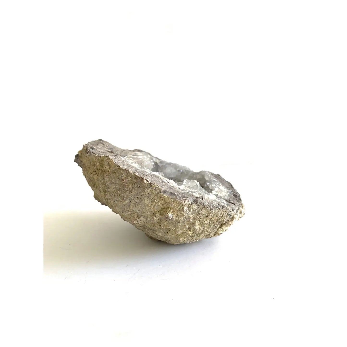 Gray Geode Crystal Specimen