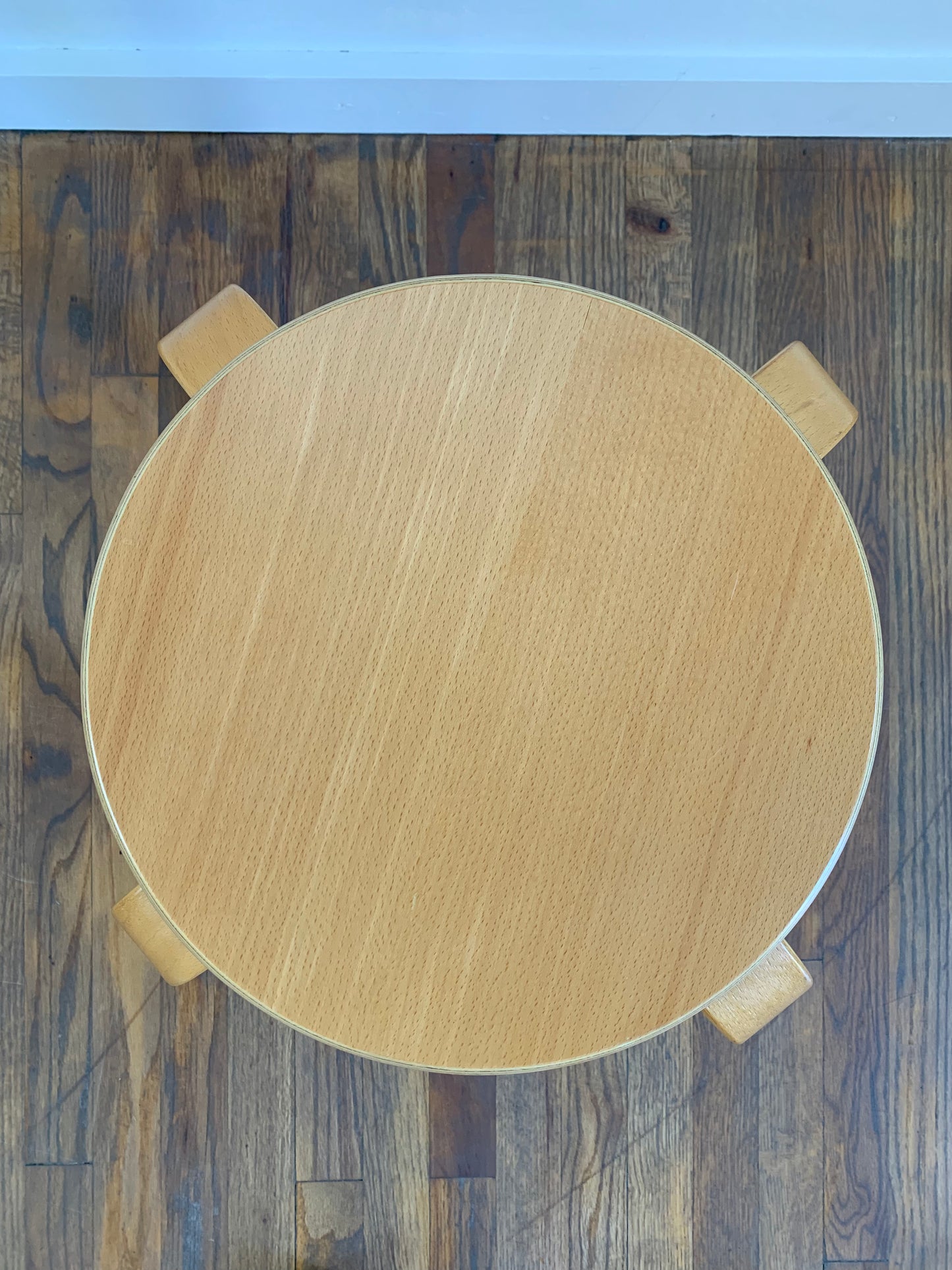 Mid-Century Danish Modern 1970s Bentwood Stool or Plant Stand by Forms Of Denmark