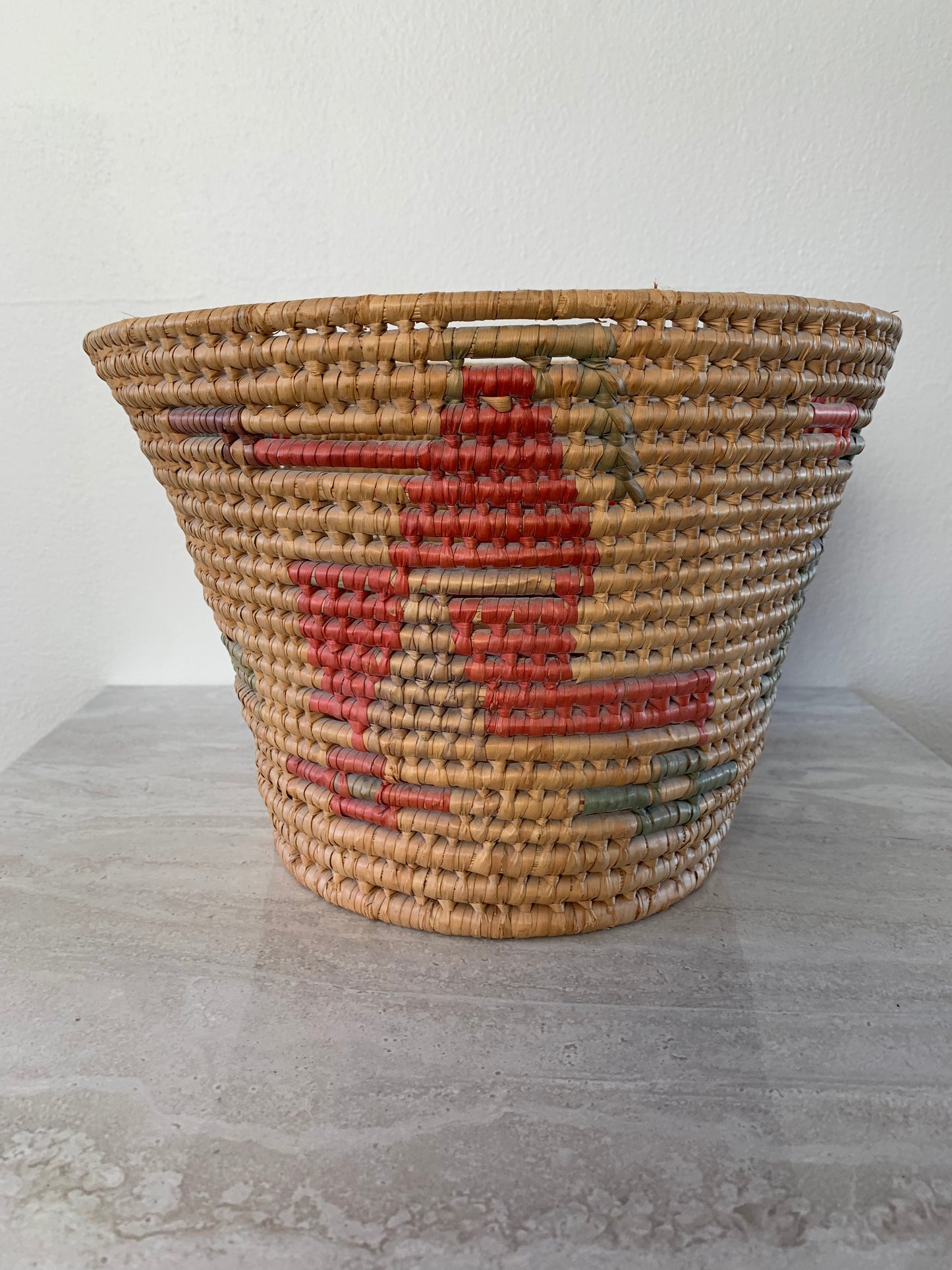Handmade Tribal Woven Basket
