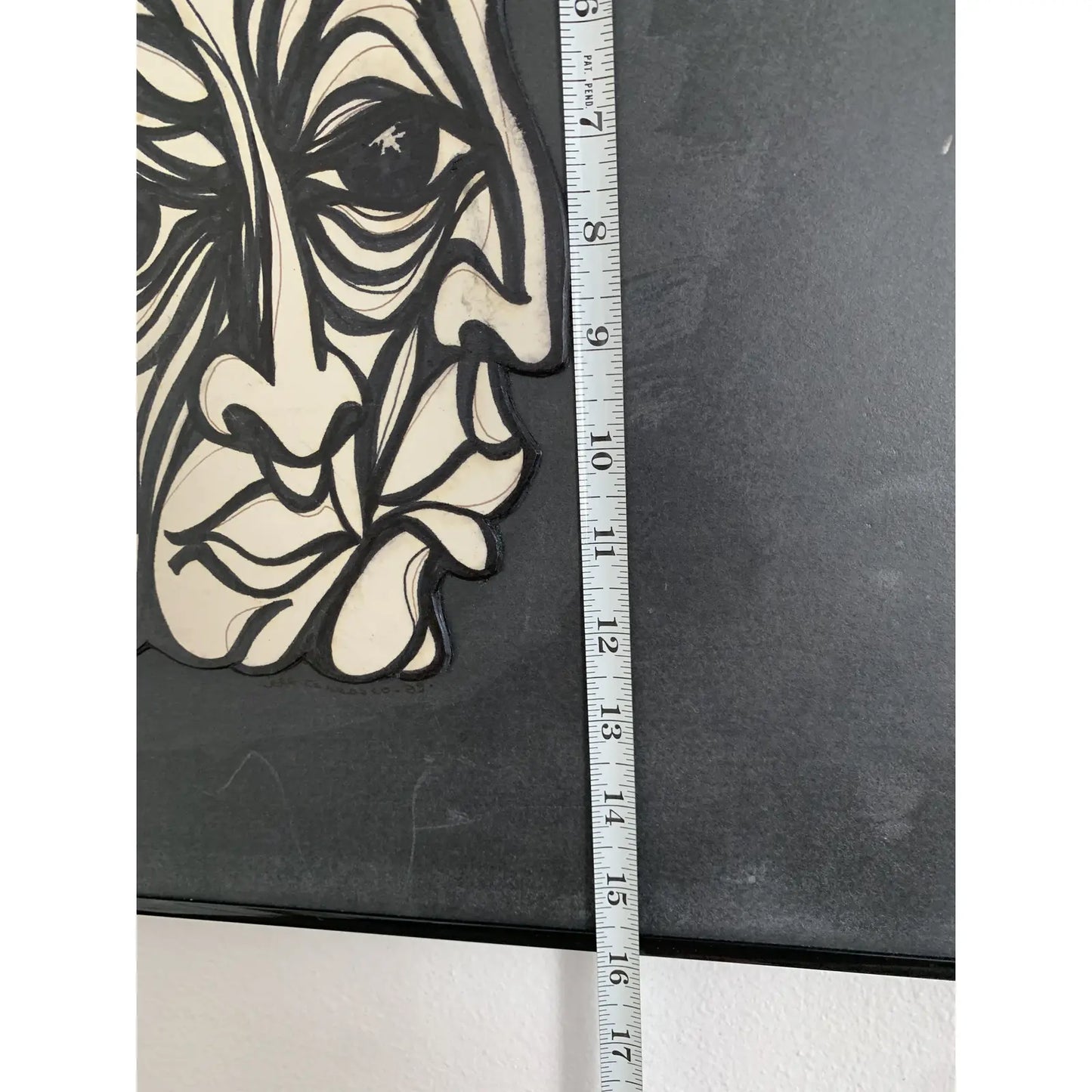 Jere Carrasco - "Quatro" Framed Dimensional Drawing