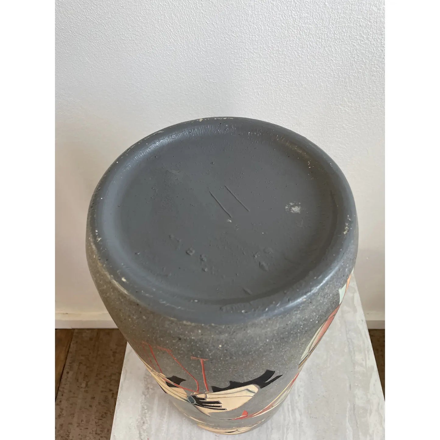 Late 20th Century Art Deco Japanese Motif Umbrella Stand