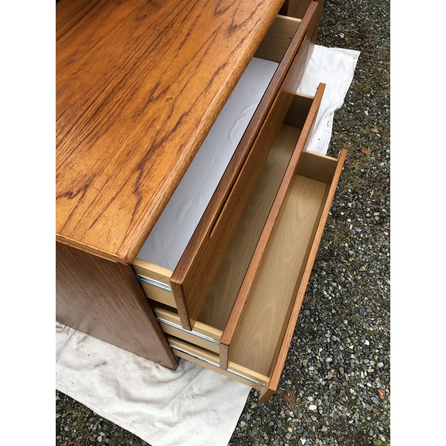 Late 20th Century Danish Modern Teak 6-Drawer Dresser Jesper