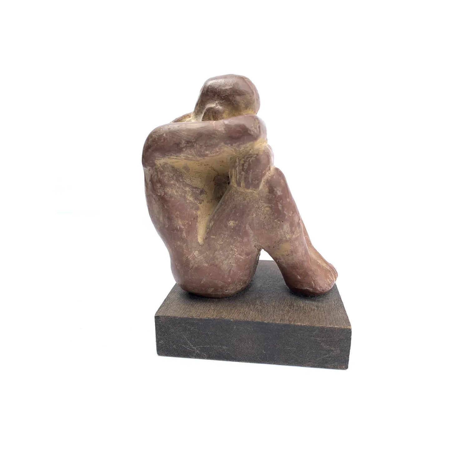 Late 20th Century Portrait of Anxiety & Depression Figure