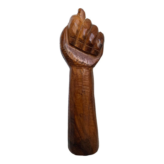 Jac-Arte Jacaranda Hand Sculpture Made in Brasil S. Paulo