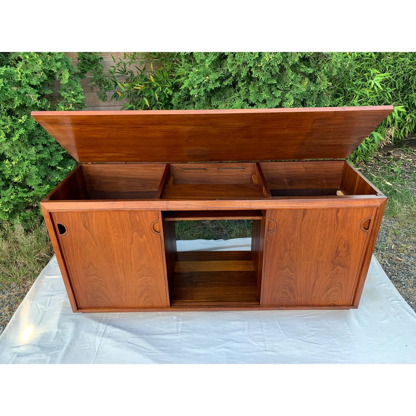 Mid 20th Century Mid-Century Modern Barzilay Walnut Credenza