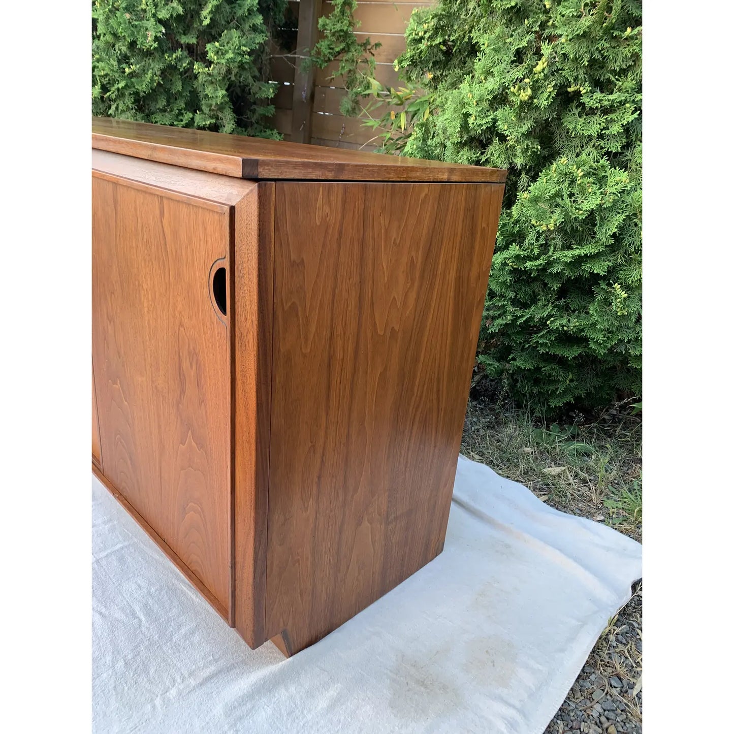 Mid 20th Century Mid-Century Modern Barzilay Walnut Credenza