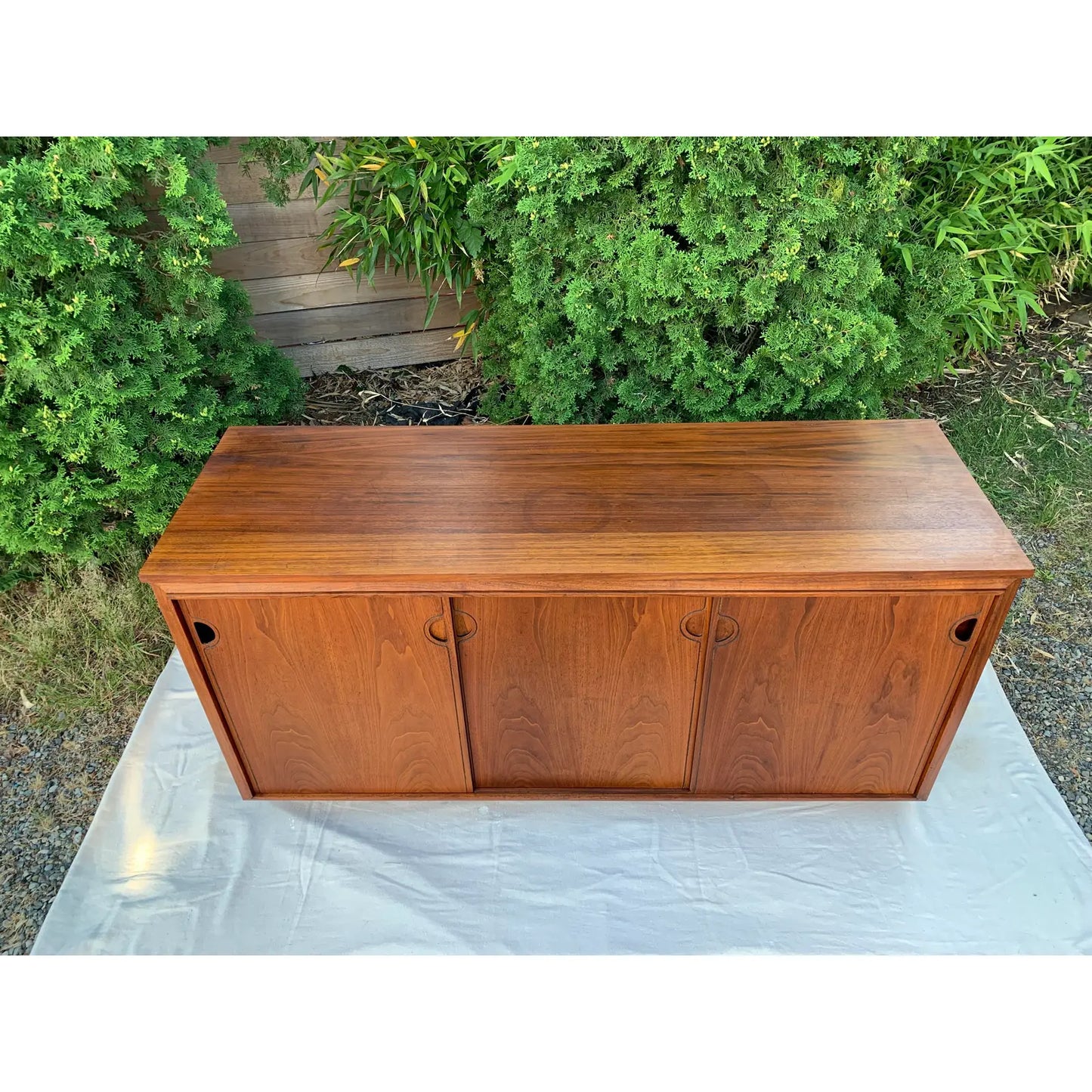 Mid 20th Century Mid-Century Modern Barzilay Walnut Credenza