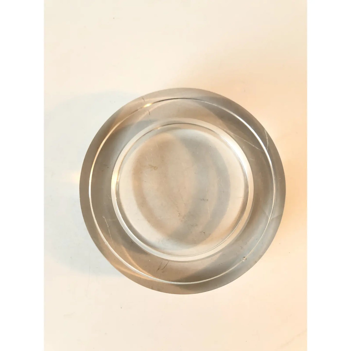 Mid 20th Century Signed Ward Bennett Design Art Glass Bowl