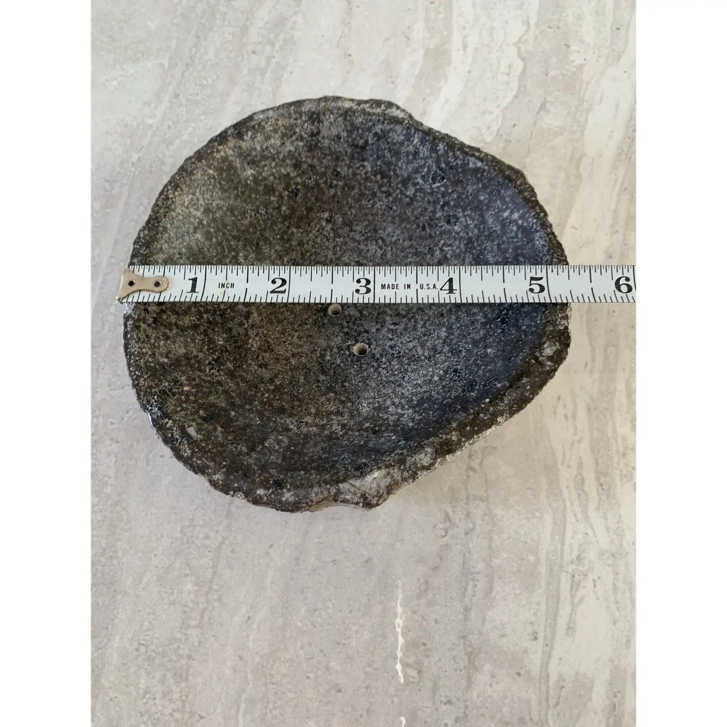 Mid 20th Century Solid Stone Soap Dish