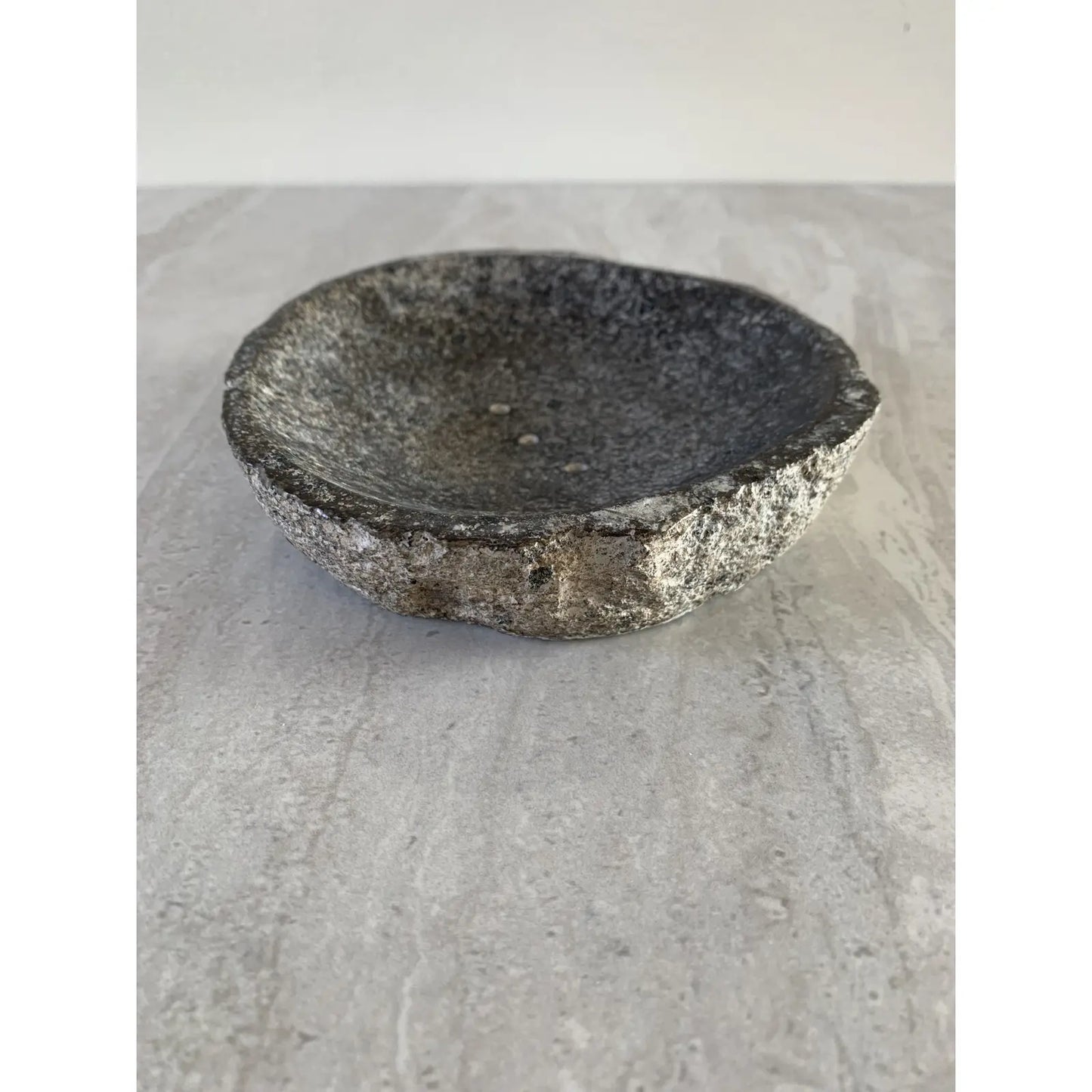 Mid 20th Century Solid Stone Soap Dish