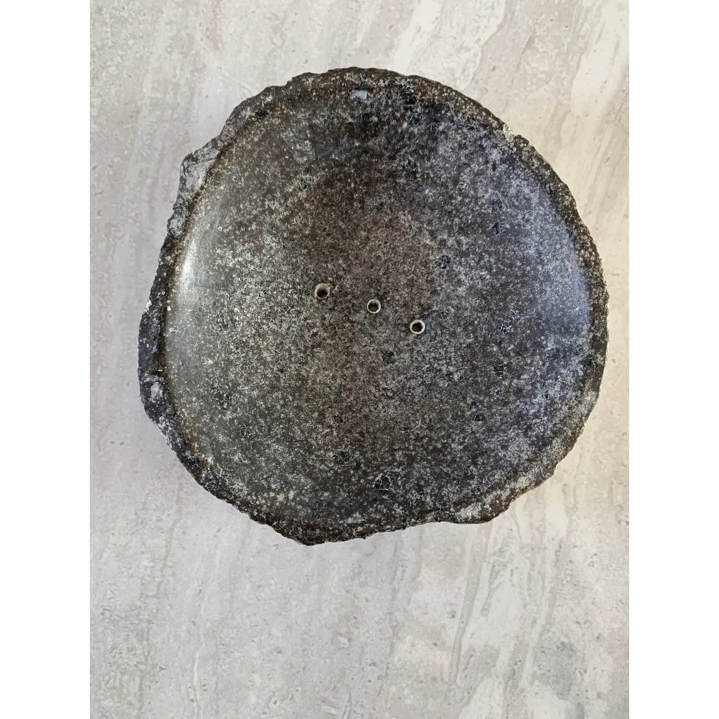Mid 20th Century Solid Stone Soap Dish