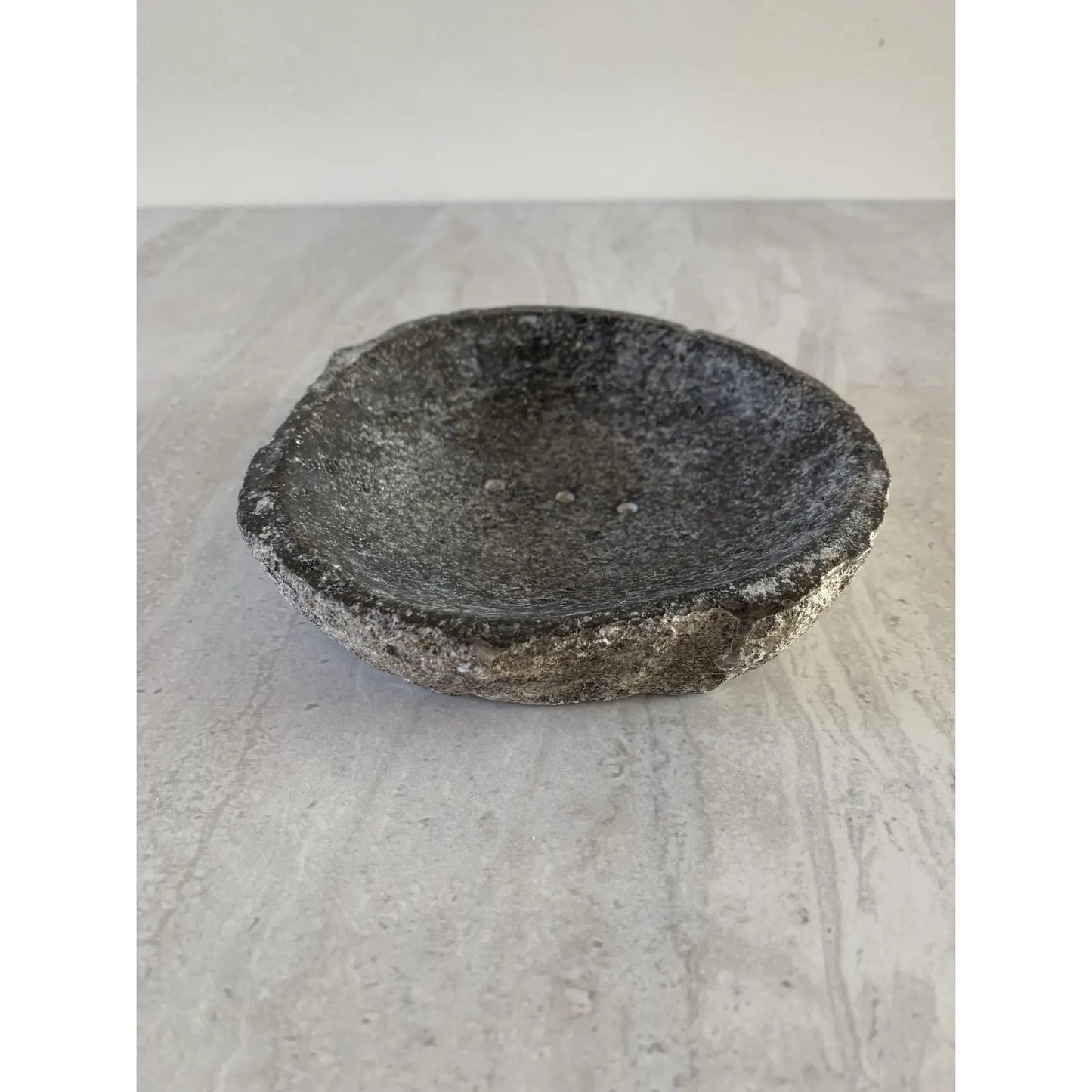 Mid 20th Century Solid Stone Soap Dish