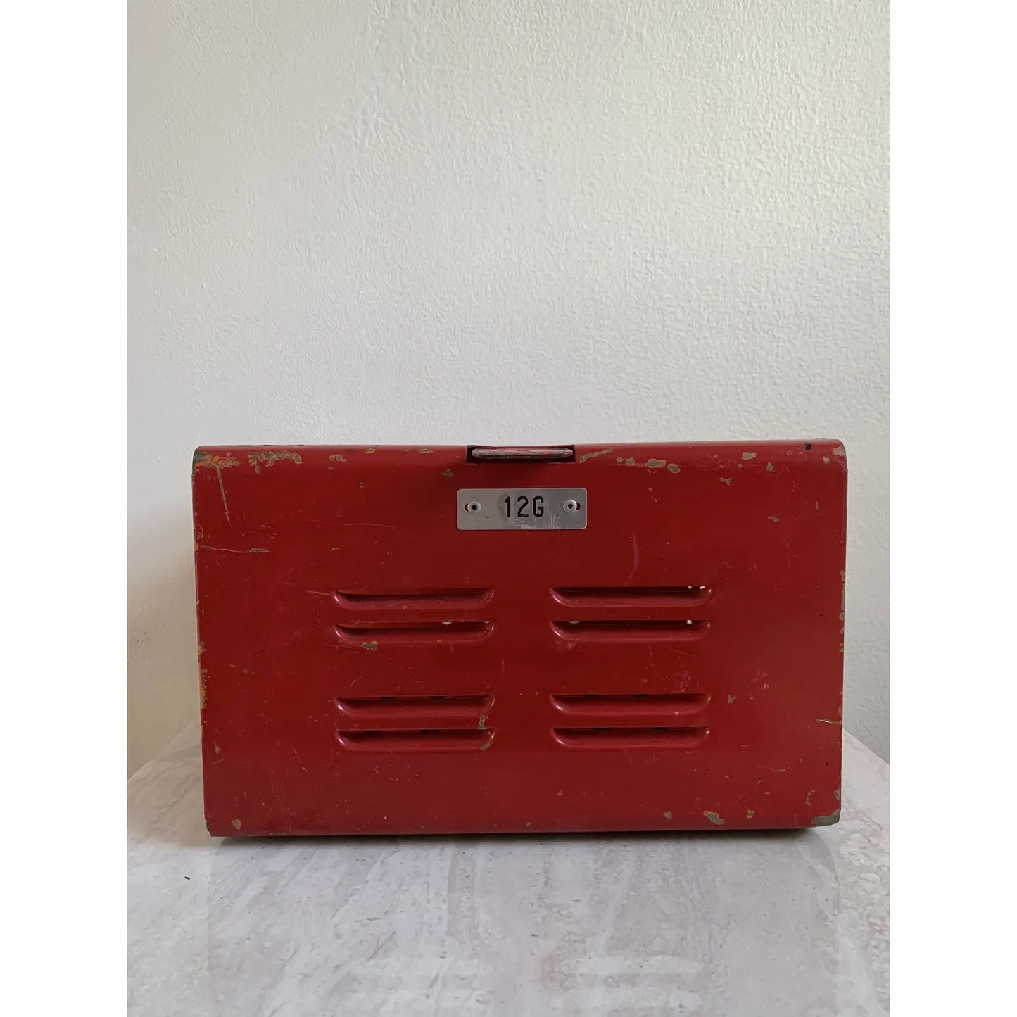 Mid-Century VIntage Industrial Schoolhouse Locker Basket