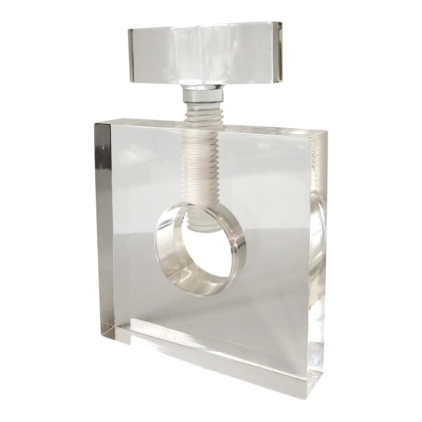 Mid-Century Pop Art Lucite Nutcracker