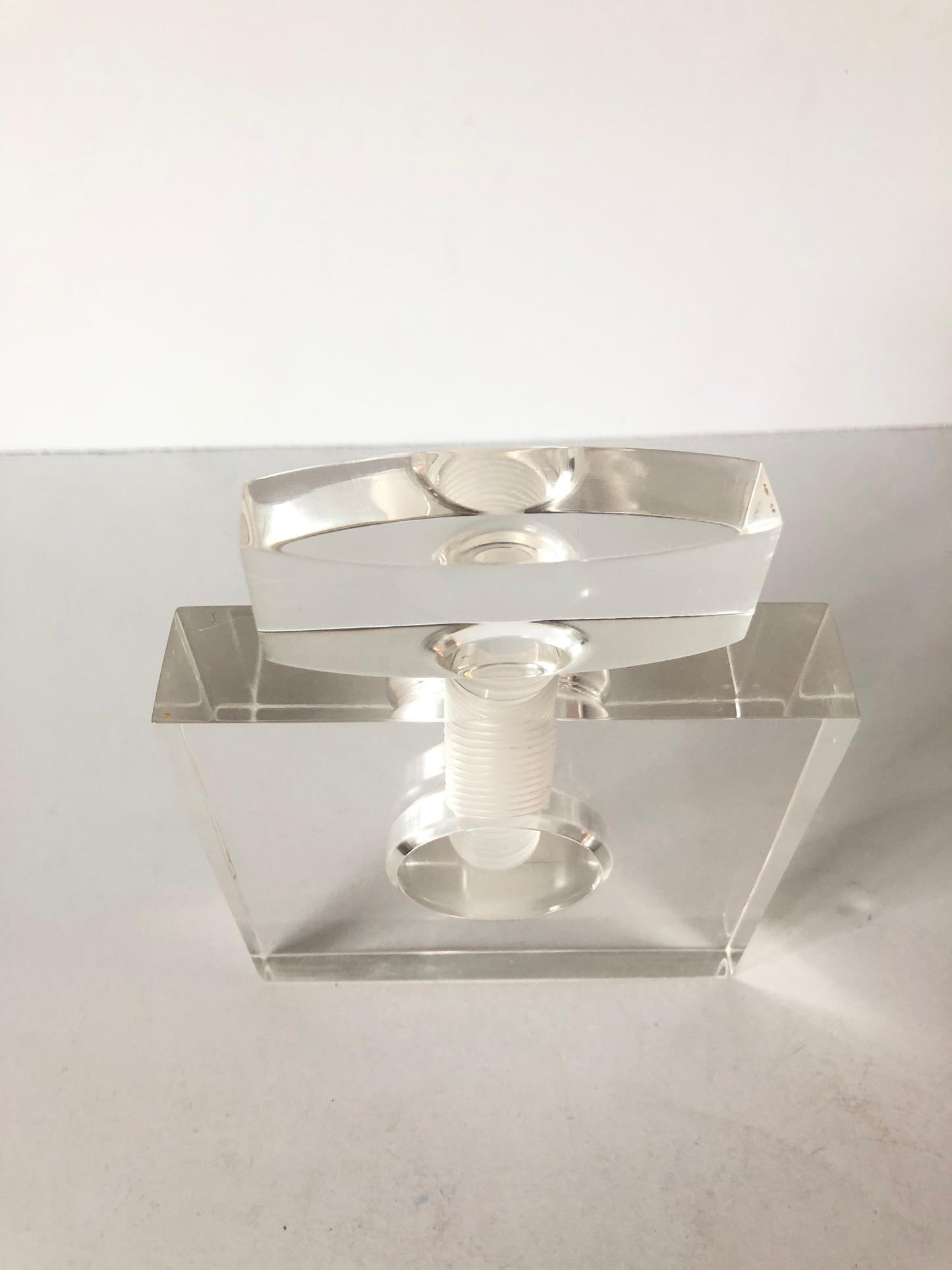 Mid-Century Pop Art Lucite Nutcracker