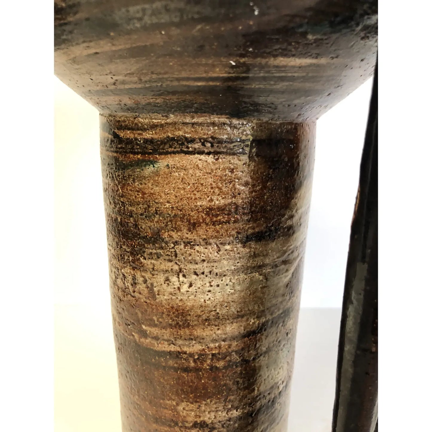 Mid-Century Modern Ceramic Studio Artist-Made Pitcher