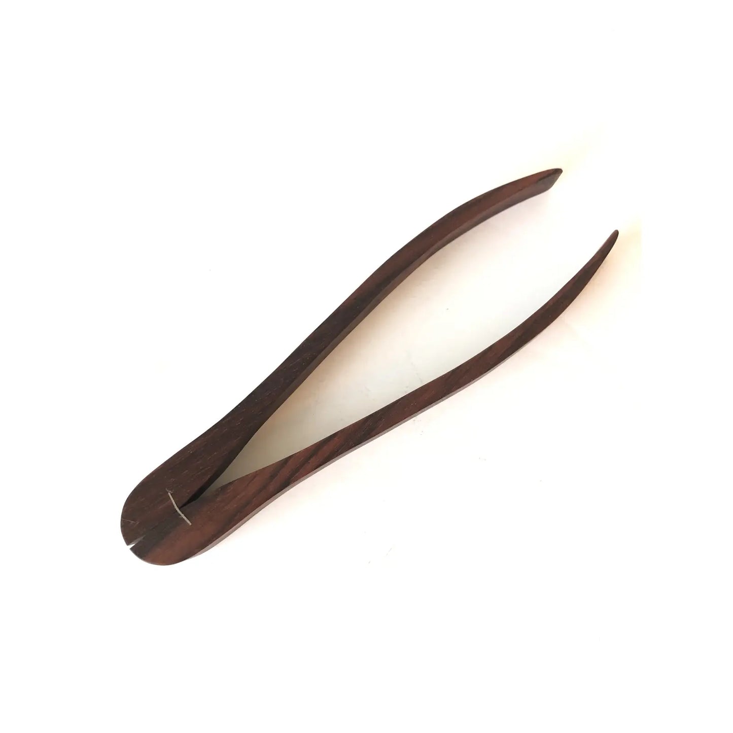 Mid-Century Modern Danish Teak and Rosewood Serving Tongs- a Pair