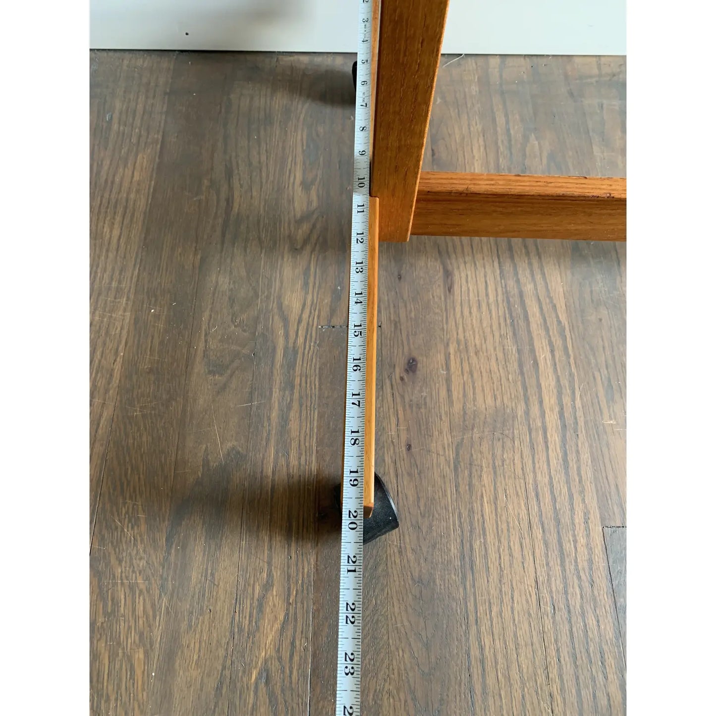 Mid-Century Modern Furbo Spottrup Adjustable Teak Rolling Table Music Stand