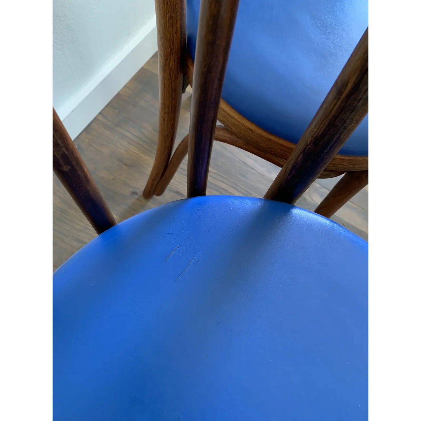 Mid Century Thonet Bentwood Cafe Chairs - a Pair