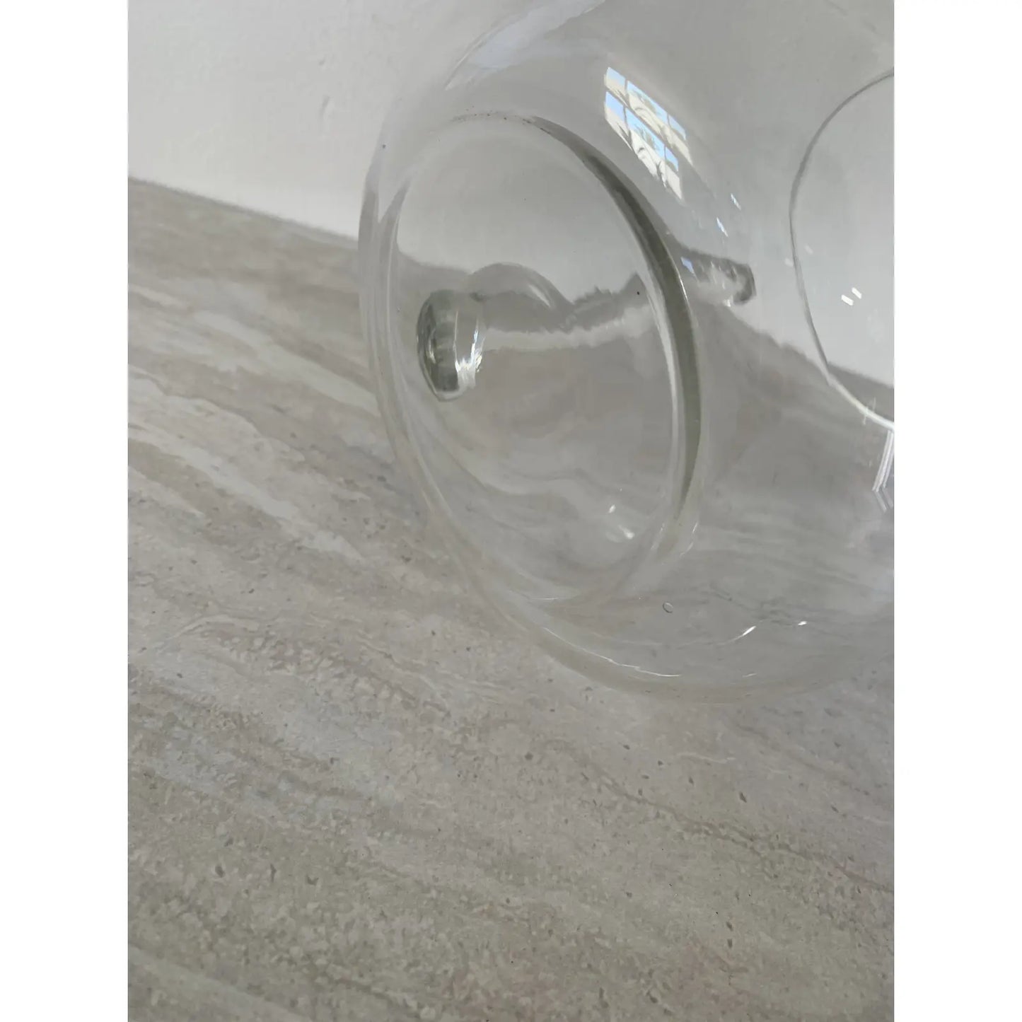Minimalist Blown Glass Pitcher
