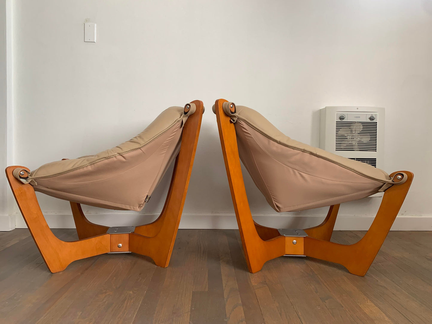 Odd Knutsen for Img Norway Luna Chairs - a Pair