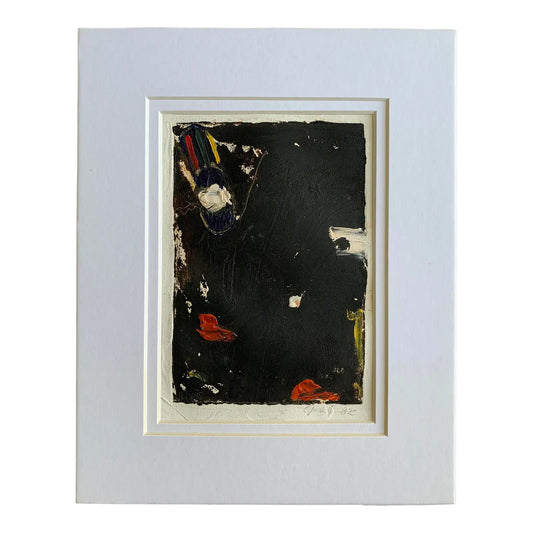 "Street Nites II" Contemporary Abstract Monotype Print by Jimi Evans