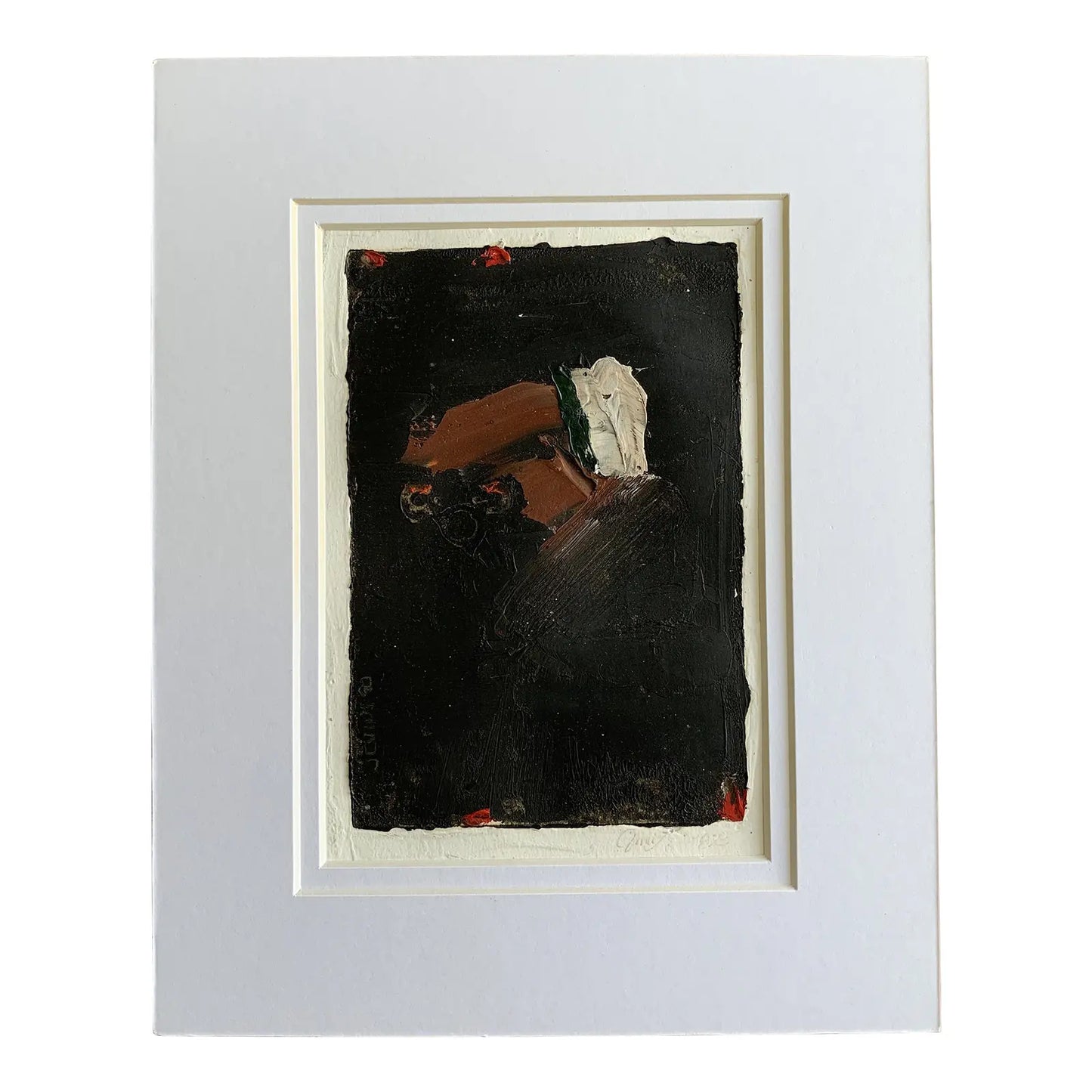 "Street Nites III" Contemporary Abstract Monotype Print by Jimi Evans
