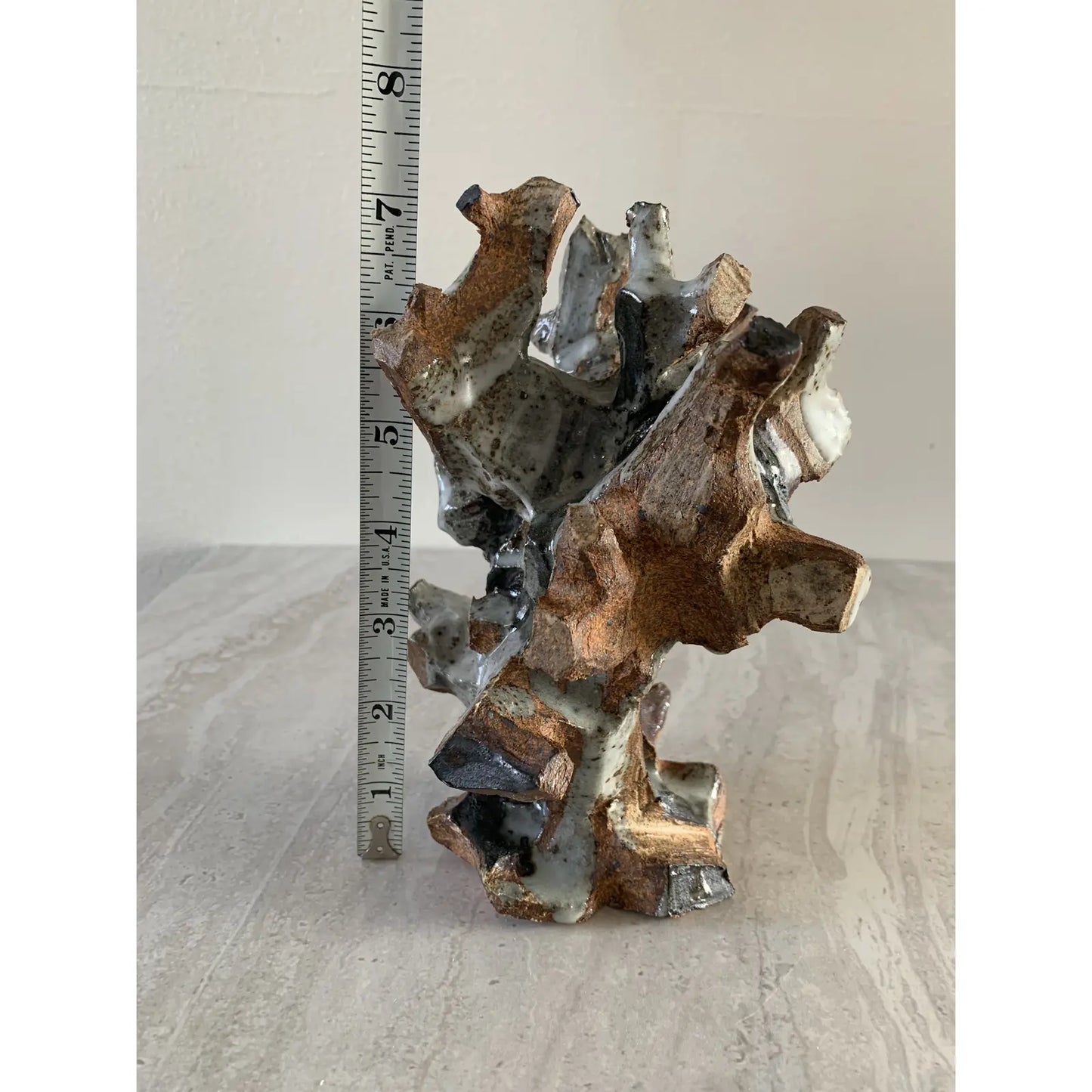 Studio Ceramic Abstract Glazed Stoneware Ceramic Sculpture