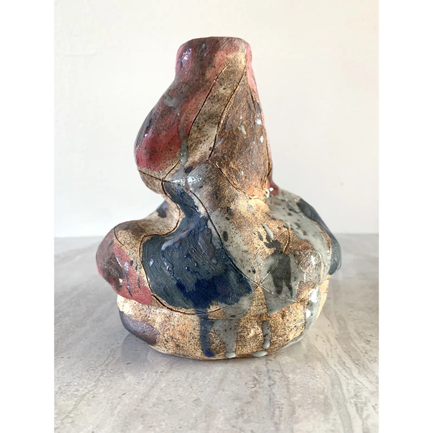 Studio Ceramic Abstract Vessel