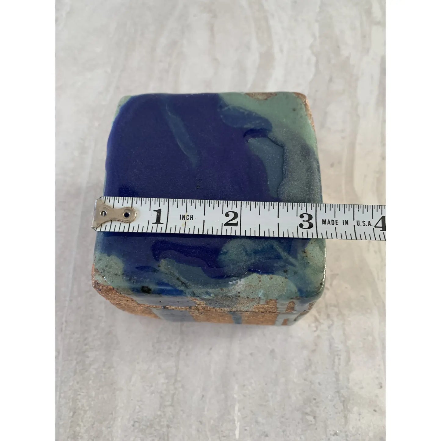 Studio Ceramic Stoneware Drip Glaze Box